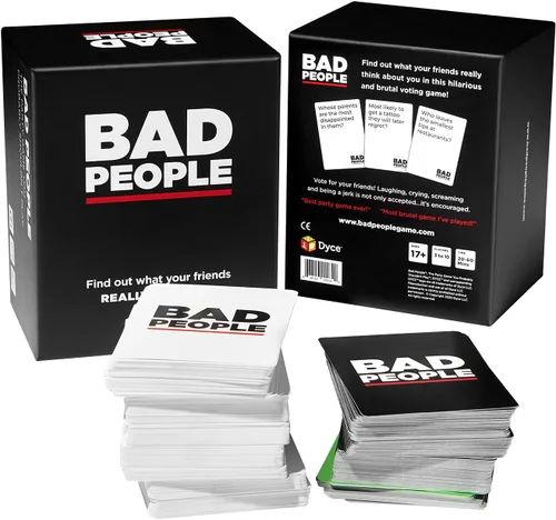 Miniatura 6 de Juego de fiesta BAD PEOPLE + Set After Dark – Divertido juego de cartas para adultos para amigos y noche de juegos Divertido juego de mesa