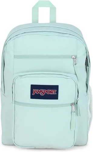 Miniatura 31 de JanSport Mochila para portátil - Bolsa para computadora con 2 compartimentos, tirantes ergonómicos, funda para portátil de 15 pulgadas, asa de Gris