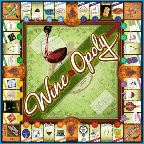 Miniatura 4 de wine-opoly Monopoly Junta Juego