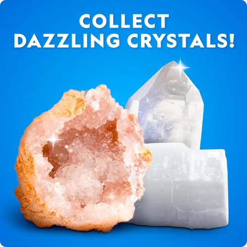 Miniatura 3 de Caja de colección de rocas National Geographic para niños – Juego de 300 piezas con gemas reales, cristales y minerales - Incluye el libro a todo