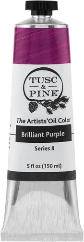 Miniatura 149 de Tusc & Pine Pintura al óleo Artist – Alizarin Crimson, 1.4 fl oz, sin amarilleo, consistencia rica y cremosa, carga máxima de pigmento, pinturas al