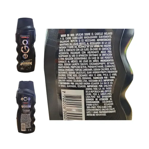 Miniatura 6 de RUUFE Champú para hombre - Ego Black (2 unidades)