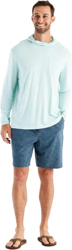 Miniatura 16 de Free Fly Sudadera ligera con capucha para hombre, con protección solar UPF 20+ para hombre, transpirable, manga larga, para pesca