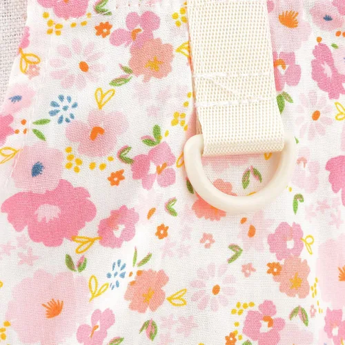 Miniatura 6 de SMALLLEE_LUCKY_STORE Vestido floral de arnés para perro, lindo vestido de verano con correa para mascotas para perros pequeños, gatos y niñas