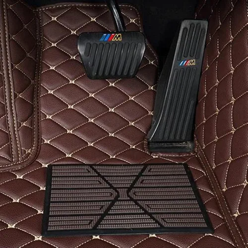 Miniatura 5 de Alfombrillas de automóvil personalizadas para Audi A1, A2, A3, A4, A5, A6, A7, A8, R8, TT, Q2, Q3, Q5, Q7, Q8, e-tron (negro beige)