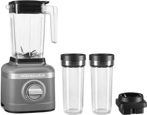 KitchenAid K150 Batidora de trituración de hielo de 3 velocidades con 2 tarros de licuadora personal - KSB1332DG