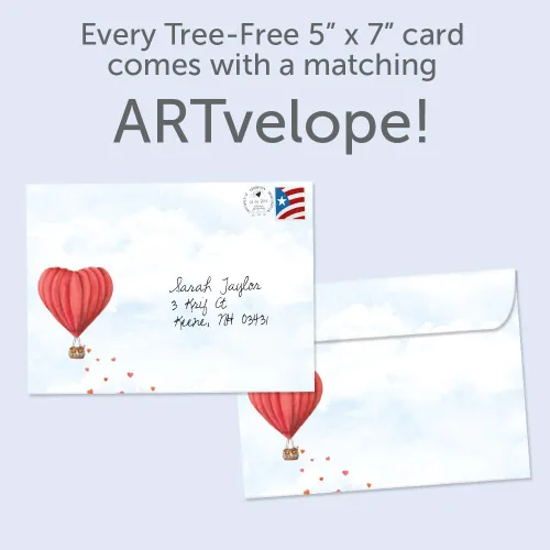 Miniatura 2 de Tree-Free Greetings - Tarjeta de felicitación de aniversario - Diseños artísticos - 1 tarjeta + sobre a juego - Fabricada en Estados Unidos - 100%
