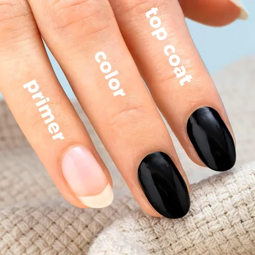 Miniatura 6 de Sally Hansen Miracle Gel Esmalte de uñas de calidad de salón Fórmula tipo gel, sistema de dos pasos, no necesita luz UV, larga duración Opaco