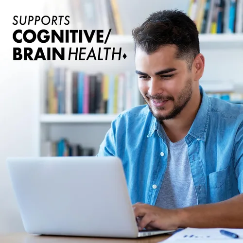 Miniatura 3 de BlueBonnet Nutrition Omega-3 Brain Formula Natural Wild Caught Triglicérido Forma DHA 1000 mg EPA 210 mg, suplemento de apoyo cognitivo altamente