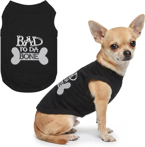 Miniatura 12 de Parisian Pet - Camiseta bordada para perros y gatos, con texto en inglés Sexy and I Know It, XS Sexy y lo sé