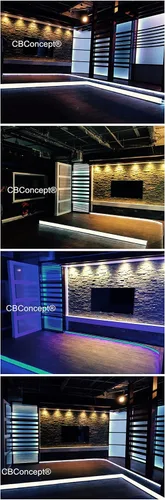 Miniatura 8 de CBconcept Listado UL, 50 pies, 5500 lúmenes, 6000 K blanco puro, regulable, tira de luz LED plana flexible de 110-120 V CA, 930 unidades 3528 LED