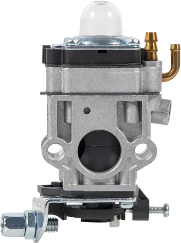 Miniatura 2 de Carburador de carburador para 33 cc, 43 cc, 47 cc, 49 cc, 50 cc, 2 tiempos, carburador de bolsillo, cuatrimotos, scooters de pie, motos de cross