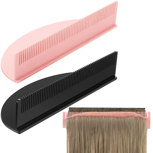 Nuogo 2 Piezas Soporte para Extensiones de Cabello Soporte de Exhibición Organizador de Extensiones Acrílicas Ligero Portátil Almacenamiento Soporte
