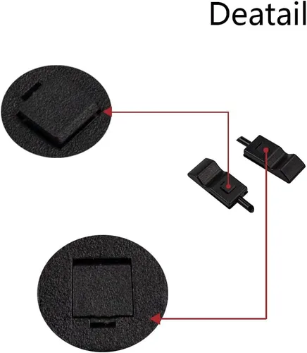 Miniatura 5 de RLB-HILON Perillas de bloqueo interior de puerta delantera o trasera, para conductor, pasajero, compatible con Chevrolet GMC GM Silverado Sierra