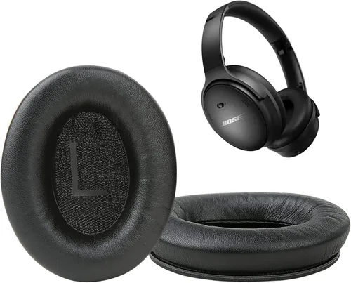 Miniatura 34 de Almohadillas para los oídos para Bose QuietComfort 45 QC45 QC35 ii QC35, cojines de cuero de piel de cordero para auriculares profesionales, QC45