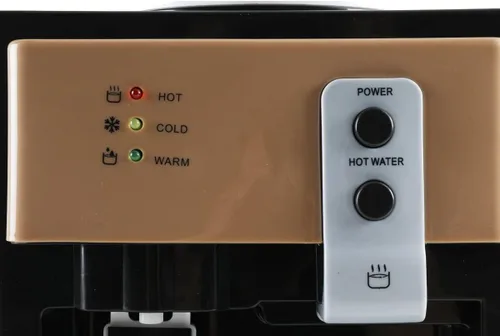 Miniatura 7 de Dispensador de agua de carga superior Dispensador de enfriador de agua para encimera, dispensador de agua caliente y fría, capacidad para botellas