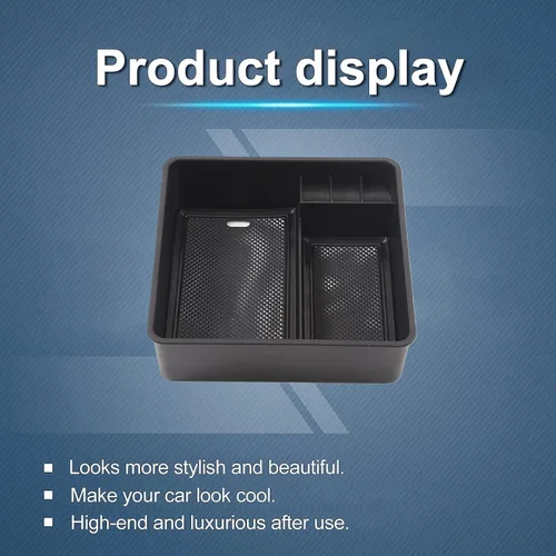 Miniatura 8 de HAPPYHORSE Organizador de reposabrazos de automóvil, caja de almacenamiento compatible con Land Rover Range Rover Sport/Vogue 2023-2026 reposabrazos