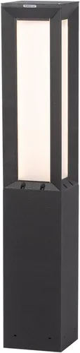 Miniatura 9 de Luz de camino del paisaje, aluminio 8W 800LM iluminación LED de lujo, 32 pulgadas moderna iluminación al aire libre bolardo para césped, patio