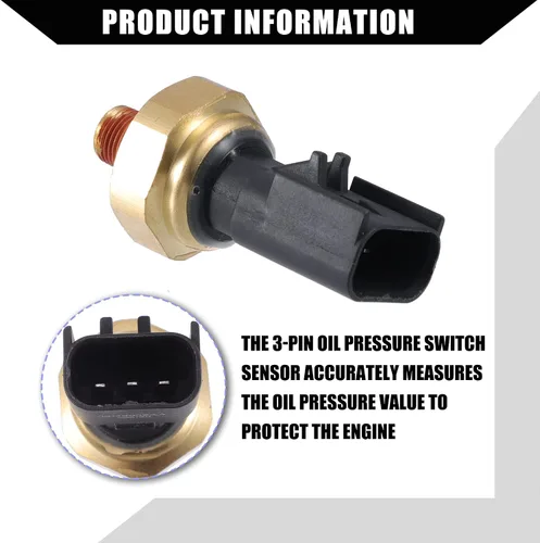 Miniatura 6 de 5149062AA / Sensor de presión de aceite del motor/delantero para Chrysler Town & Country 2011-2016 / Interruptor transmisor del sensor de presión