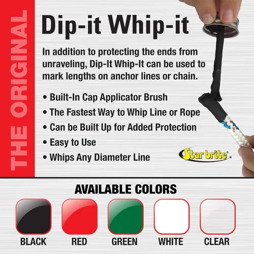 Miniatura 6 de Star Brite Dip-It Whip-It Líquido para Acabado de Cuerdas