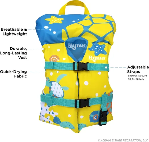 Miniatura 2 de Aqua Oceans 7 Life Jacket for Kids Verde mar