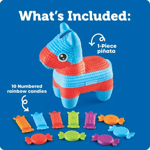 Miniatura 7 de Learning Resources Pia the Fill & Spill Piñata - Juguetes sensoriales Montessori para niños pequeños, actividades preescolares, manipuladores