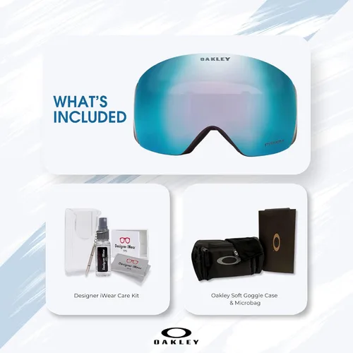 Miniatura 5 de OAKLEY Flight Deck MEDIUM/LARGE Ski Goggles For Men For Women OO7050, OO7064 + Care Kit