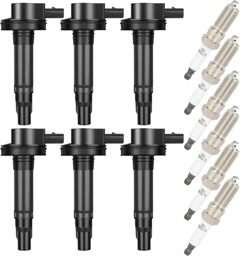 Miniatura 15 de OCPTY Paquetes de bobinas y bujía para DG521, 5C1716 compatible con Ford 2009-2013 para Expedition 5.4L/V8, 2009-2014 para Lincoln para Navigator