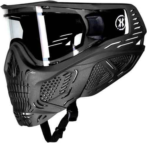 HK Army HSTL - Máscara de Paintball/Airsoft con diseño de calavera Negro