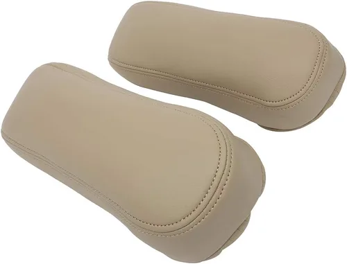 Miniatura 2 de ECCPP Funda de cuero para reposabrazos para Ford F250 F350 Excursion Lariat 99 00 01 02 03 04 05 06 07 (piel sintética de alta calidad, un par de 2)