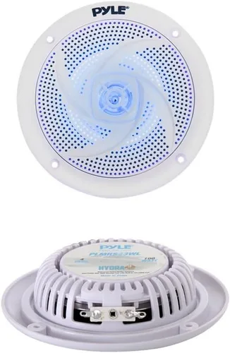 Miniatura 4 de Pyle Paquete de altavoces marinos – Sistema de sonido estéreo de audio estéreo de 4 pulgadas y 6.5 pulgadas de 2 vías impermeable para exteriores