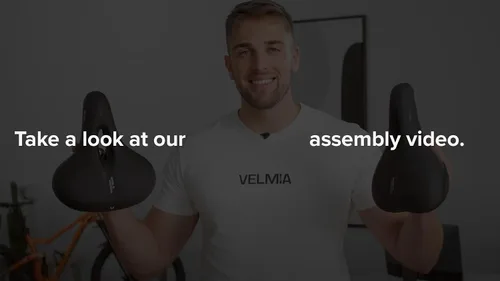 Miniatura 6 de VELMIA Sillín de bicicleta - Cómodo sillín para hombres y mujeres - Concepto de 3 zonas - Asiento de bicicleta impermeable con diseño ergonómico