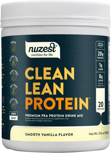 Miniatura 18 de Nuzest - Polvo de proteína de guisante - Proteína limpia y magra, proteína vegana premium a base de plantas, sin lácteos, sin gluten, sin OMG