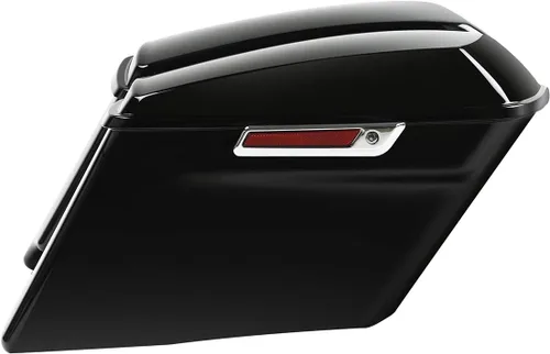 Miniatura 16 de XFMT Alforjas para motocicleta de 5 pulgadas, extendidas con cierres cromados para Harley Touring Road King, Street Glide Road Glide Electra Glide