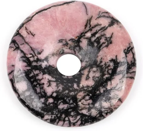 Miniatura 104 de GEM-Inside Rock Quartz Gemstone Loose Beads Genuine Natural Doubt Pink Ring Crystal Energy Stone Power para aretes colgantes, fabricación de joyas