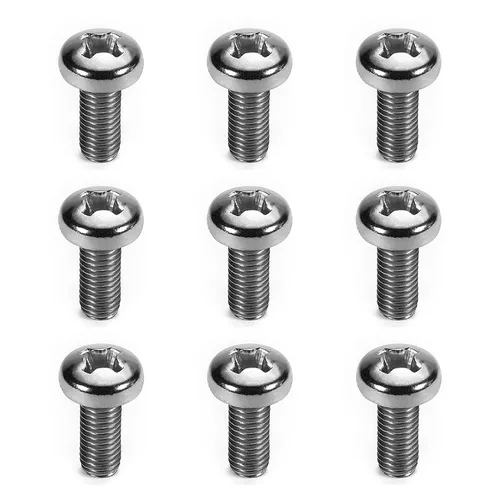 Miniatura 58 de MroMax 5 tornillos de máquina Phillips de cabeza plana M8 x 0.984 in, acero inoxidable 304 18-8, rosca completa, tornillos de cabeza cruzada gris