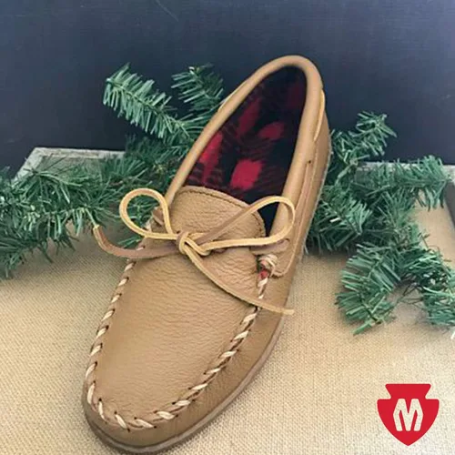 Miniatura 5 de Minnetonka Mocasín con forro polar para hombre