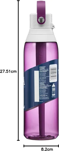 Miniatura 8 de Brita - Botella de agua con filtro sin BPA, 26 oz