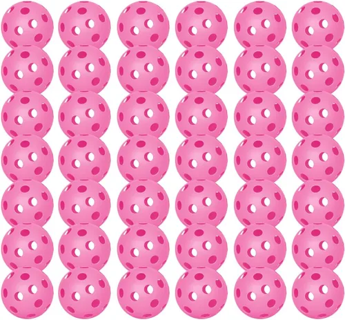 Miniatura 31 de Paquete de 6 pelotas de pickleball deportivas para exteriores - 40 pelotas de pickleball - Bolas de pickleball de EE. UU. aprobadas por USAPA