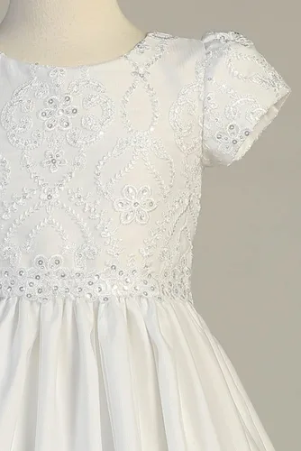Miniatura 2 de Vestidos de Primera Comunión para Niñas 7-16 Vestido de Primera Comunión Blanco Vestidos de Primera Comunión para Niñas Talla Grande