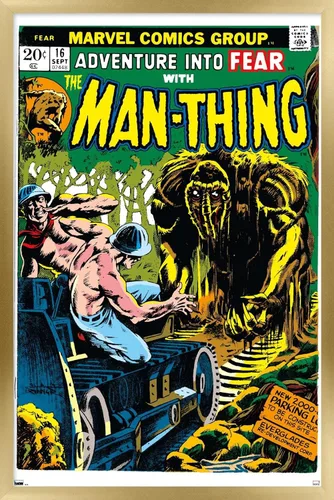Miniatura 16 de Trends International Marvel Comics: Man-Thing #16 - Póster de pared, 34 pulgadas de largo x 22.4 W, versión premium sin marco