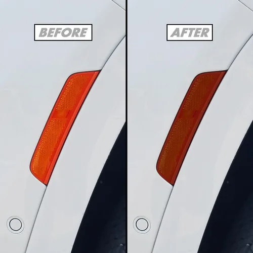 Miniatura 9 de SlickMod Tinte de humo de vinilo precortado para faros Jeep Grand Cherokee 2022-2023 (20% humo oscuro, 1. faro)
