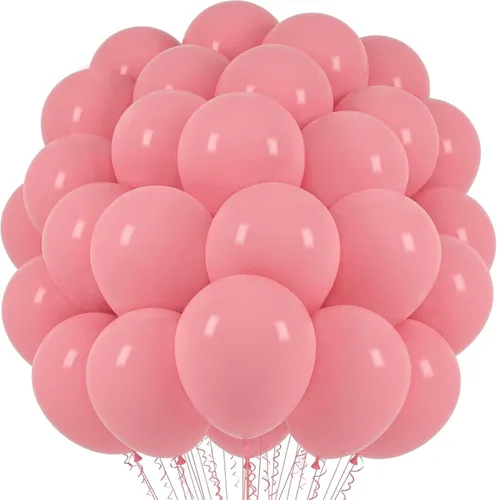 Miniatura 194 de Voircoloria - Globos azul bebé claro, paquete de 66 globos de 12 pulgadas de látex para fiestas para niños y niñas, para cumpleaños, baby shower, 16