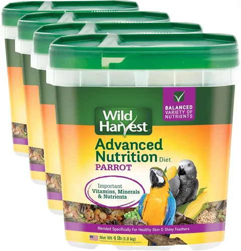 Miniatura 12 de Wild Harvest Advanced Nutrition - Loro de 4 libras, mezcla de semillas, granos y verduras
