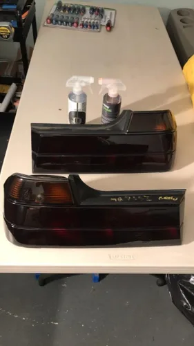 Miniatura 2 de VViViD Air-Tint Envoltura de vinilo para faros delanteros y traseros extra anchos, rollo de 16 pulgadas x 48 pulgadas, incluye espátula amarilla y 2