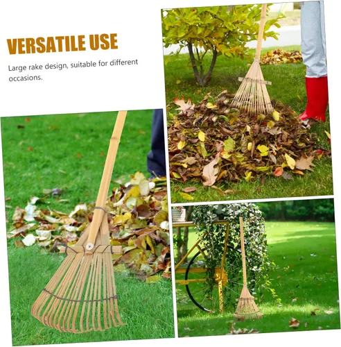 Miniatura 3 de Yardwe Herramientas japonesas Herramientas de mano Rastrillo de plantación Rastrillo de patio Pequeño s para camas de jardín Cultivador de mano s