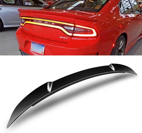 Miniatura 11 de para 06-10 Charger alerón trasero de estilo de fábrica con montaje empotrado