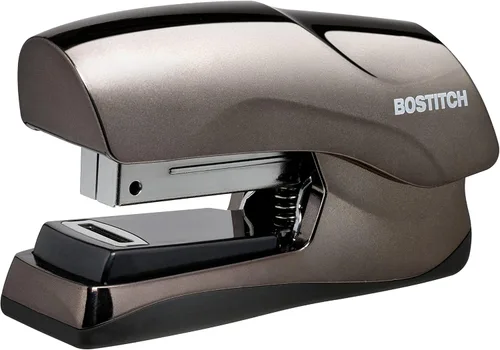 Miniatura 13 de Bostitch Office - Engrapadora resistente, capacidad de 40 hojas, sin atascos, media tira, cabe en la palma de la mano, para aula, oficina o paquete