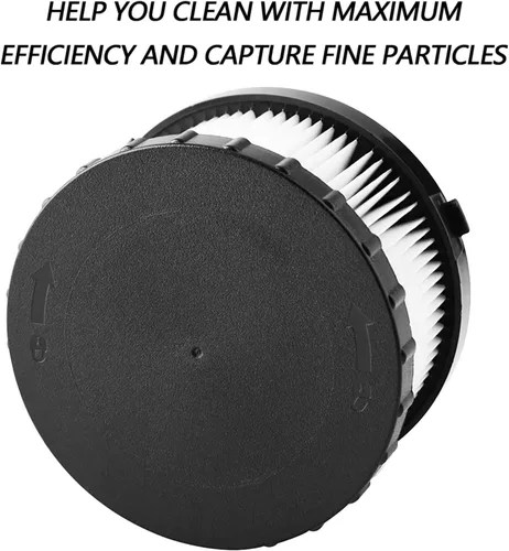 Miniatura 4 de Paquete de 2 filtros HEPA de repuesto compatibles con aspiradora DEWALT DC5151H DC515 DCV517 DCV517B con 2 cepillos de limpieza Beilan
