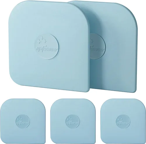 Raspador de sartenes, 5 piezas de raspador de ollas de plástico, raspador de ollas sin rayones para hierro fundido, limpieza de ollas y sartenes,